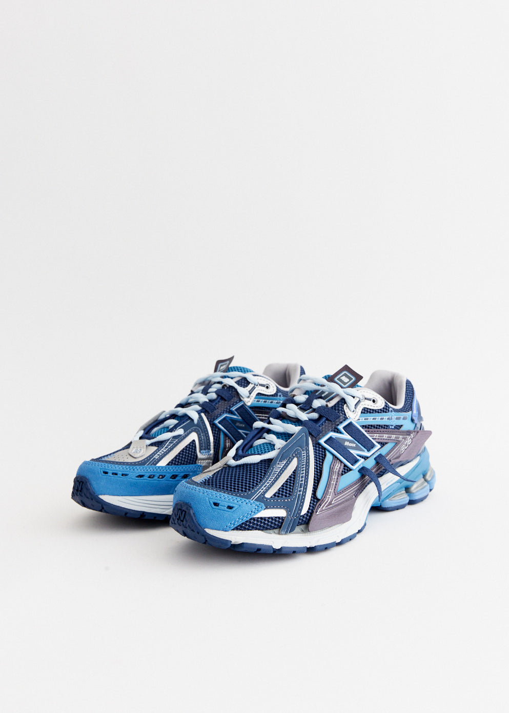1906A Blue Running Shoes for Men - Lightweight Comfortable Athletic Sneakers for Jogging, Gym & Casual Wear