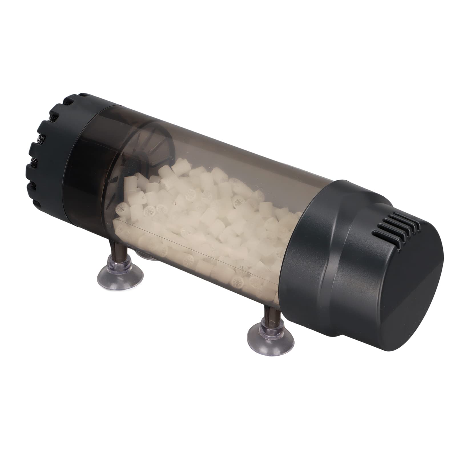Shanrya Aquarium Fluidized Bed Filter - Plastic Dissolved Oxygen Submersible Sponge Filter for Fish Tank - Prevents Clogging & Purifies Water - Ideal for Freshwater & Saltwater Aquariums, Fish Breeding Tanks, and Aquatic Plant Environments