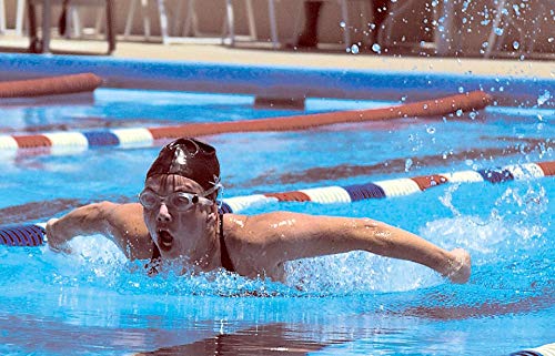 20x30 Inch Laminated Butterfly Swim Competition Poster - Vibrant Colors & High-Quality Print - Perfect for Poolside Decor, Swim Team Motivation & Athletic Wall Art