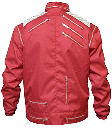 Durable Cordura & Parachute Fabric Beat-It Jacket in Red - Perfect for Outdoor Adventures, Hiking & Urban Fashion