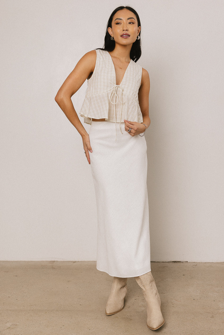 Athena Maxi Skirt for Women - Flowy Long Boho Skirt with Pockets | Perfect for Beach, Vacation, and Summer Outfits