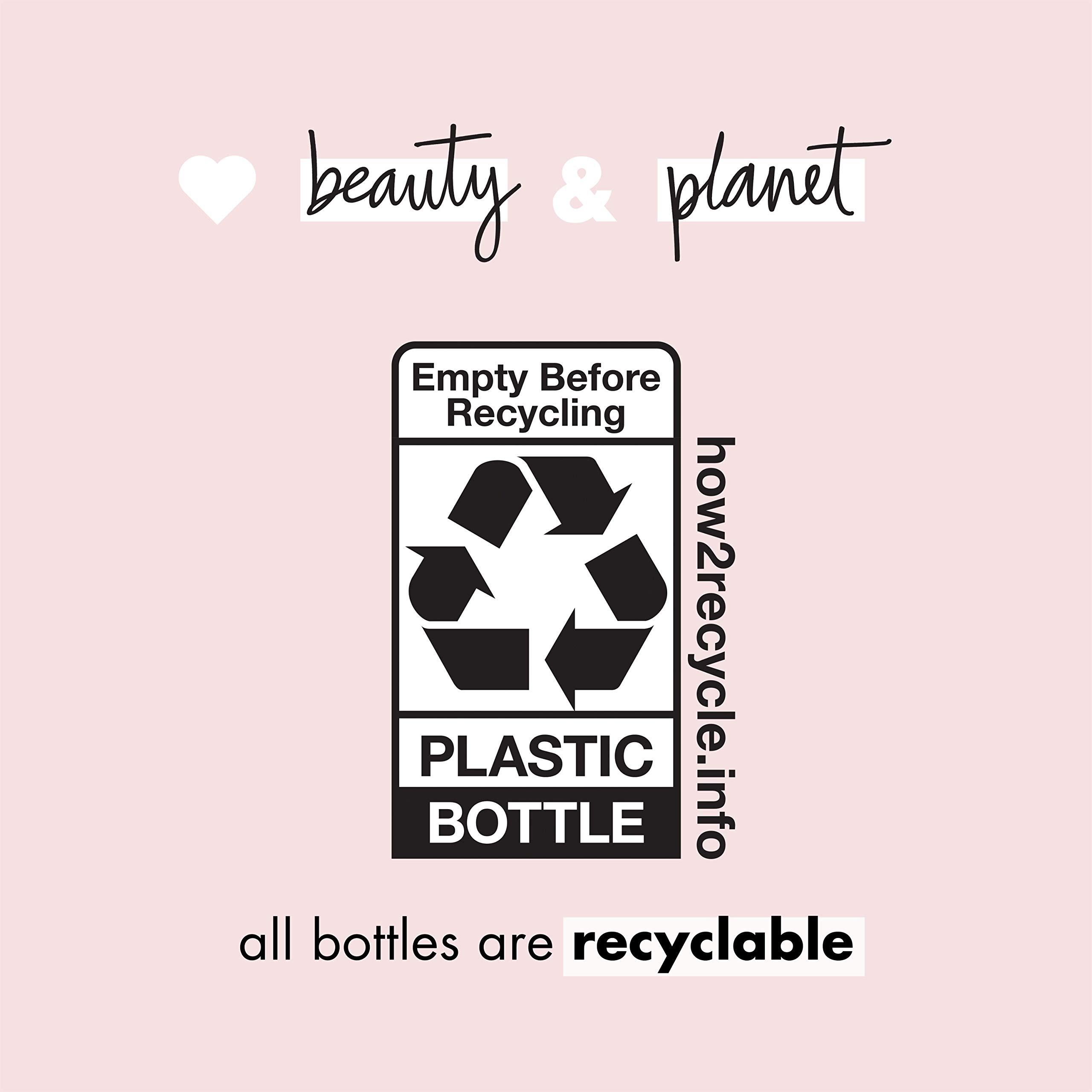 Love Beauty And Planet Bountiful Moisture Body Wash with Murumuru Butter | Silicone-Free, Paraben-Free, Vegan | Hydrating & Cleansing for Soft Skin | Rose Scent, 16 Fl Oz | Perfect for Daily Shower & Self-Care Routine