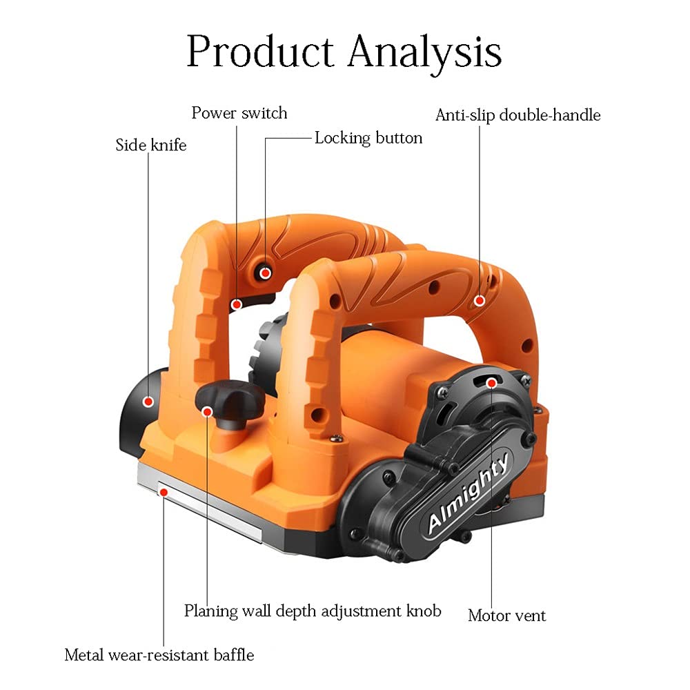 220V Electric Wall Planer - Concrete Shovel Machine for Wall Renovation, Paint Scraper & Putty Cement Stripping Tool | Perfect for Home DIY Projects, Professional Construction & Surface Preparation
