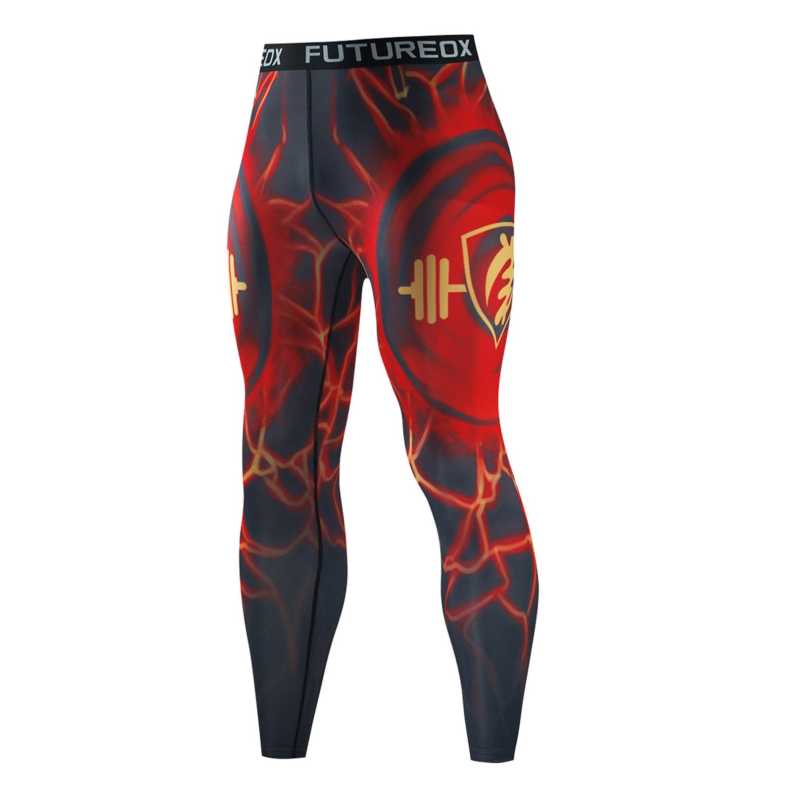 Men's Compression Tights - Breathable Running Leggings for Gym & Outdoor Sports - Soft Workout Pants for Jogging, Cycling & Training