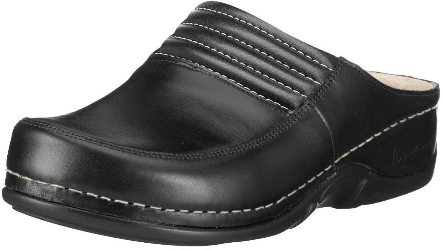 Berkemann Women's Comfortable Slip-On Mules Clogs - Soft Cushioned Arch Support for Nurses, Teachers & Healthcare Workers - Perfect for Work, Home & Casual Wear