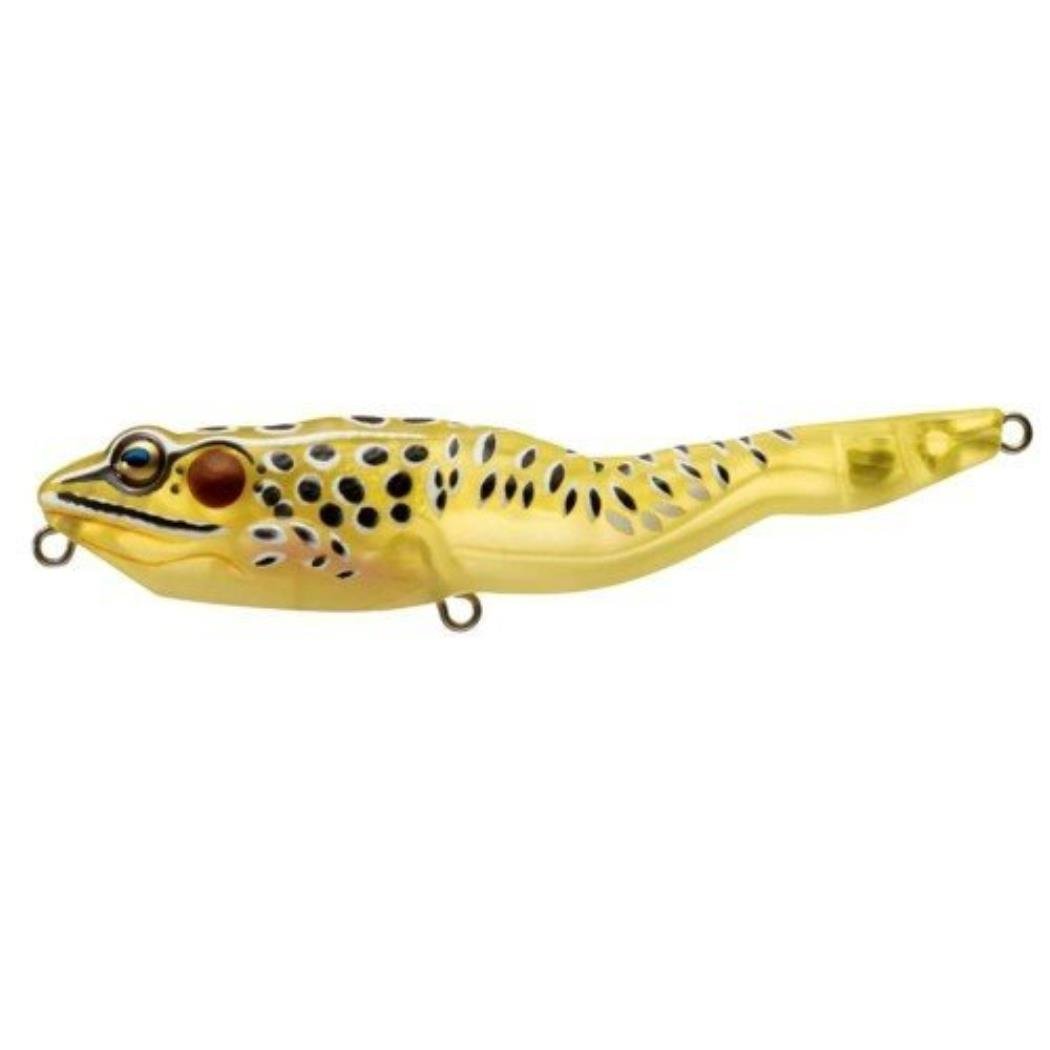 Koppers 105 Frog Walking Bait - Topwater Fishing Lure for Bass, Trout & Pike - Realistic Frog Design with Weedless Hooks - Perfect for Freshwater & Saltwater Fishing in Lakes, Ponds & Rivers