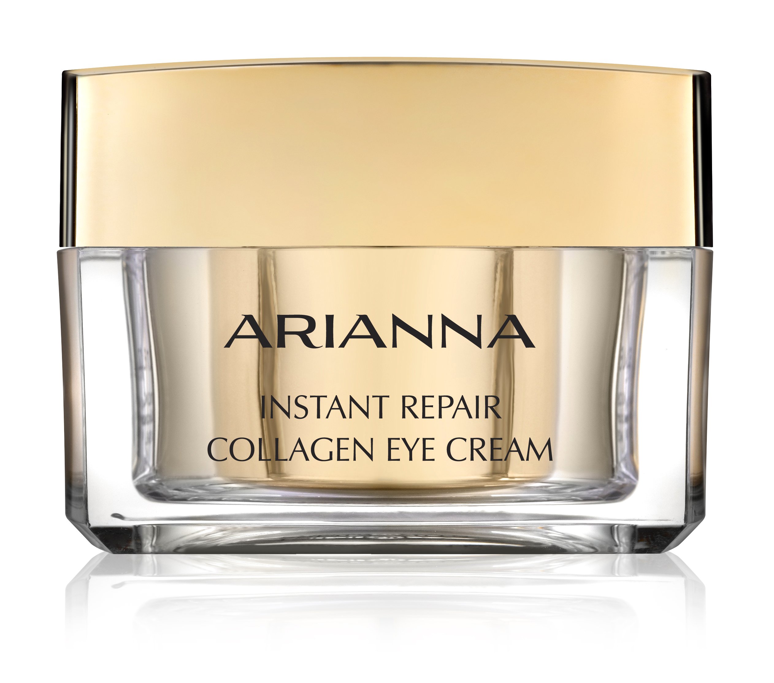 ARIANNA-SKINCARE Collagen Eye Cream - Instant Repair for Dark Circles & Fine Lines | Natural Anti-Aging Eye Serum | Paraben-Free Moisturizer | Perfect for Night Routine & Travel Skincare
