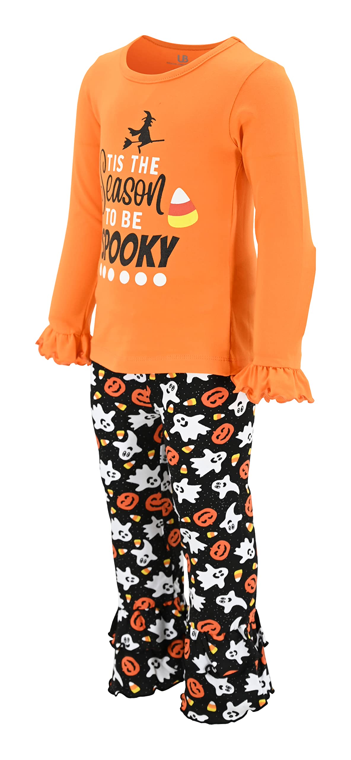 Baby Girls 2-Piece Ruffle Leggings & Shirt Set - Toddler Outfit for Playtime
