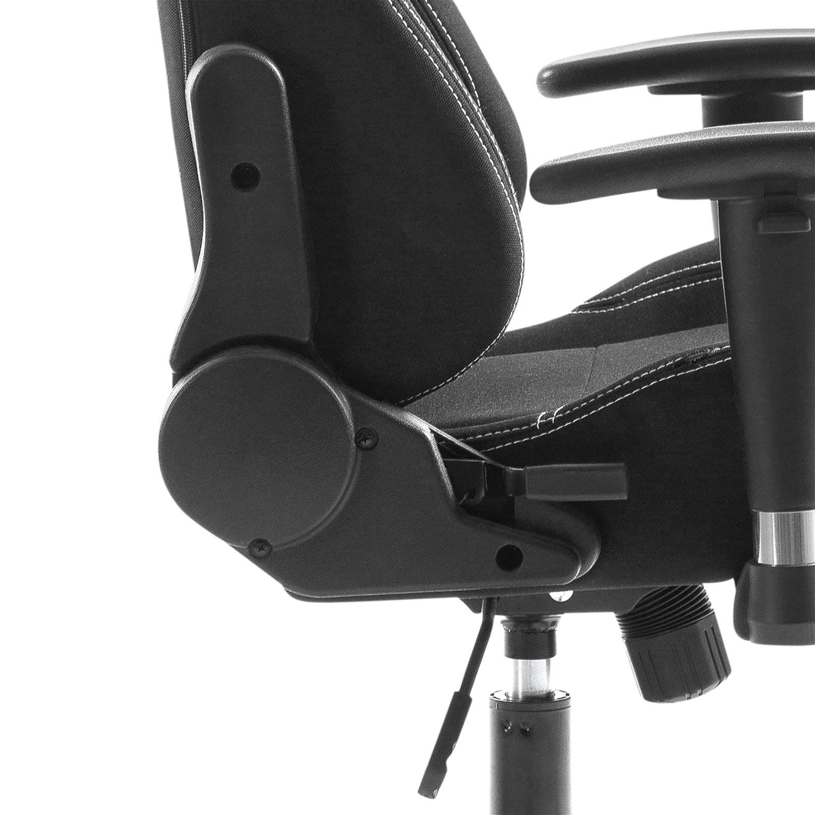 Stealth Ergonomic Gaming & Office Chair with Adjustable Armrests - Black by Tauris - Perfect for Long Gaming Sessions & Home Office Work