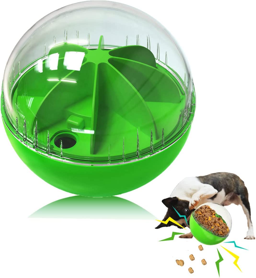 Interactive Treat Dispensing Dog Toys - Slow Feeder Puzzle Ball for Small, Medium & Large Breeds | Fun Training & Mental Stimulation for Pets