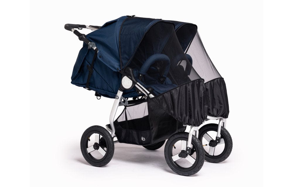 Bumbleride Indie Twin Stroller Bug Net - Lightweight & Breathable Mesh Cover for Double Strollers - Perfect for Outdoor Walks, Park Visits, and Beach Trips with Twins