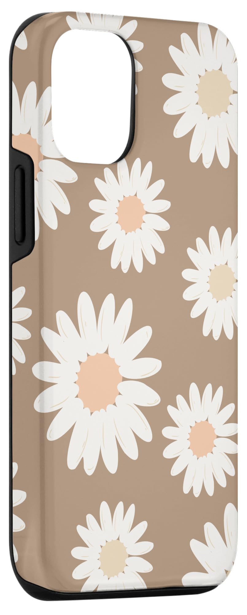 iPhone 12/12 Pro Floral Case - Elegant White Daisy Design, Slim Protective Cover for Women | Perfect for Spring, Summer & Boho Style Outfits