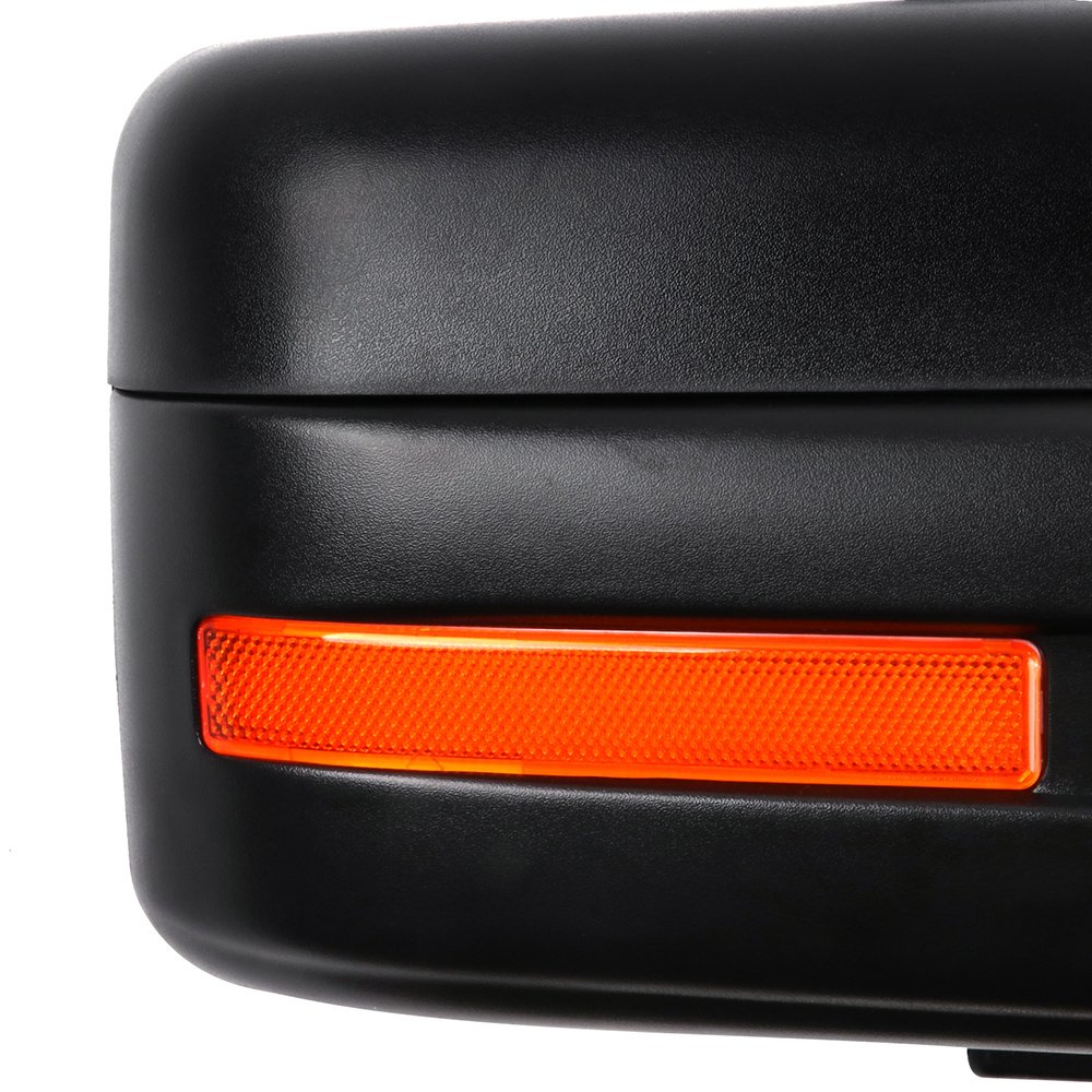 CCiyu Power Heated Towing Mirror with Reflector - Compatible with 2004-2014 Ford F-150 | Enhanced Rear View & Towing Safety for Highway Driving & Off-Road Adventures