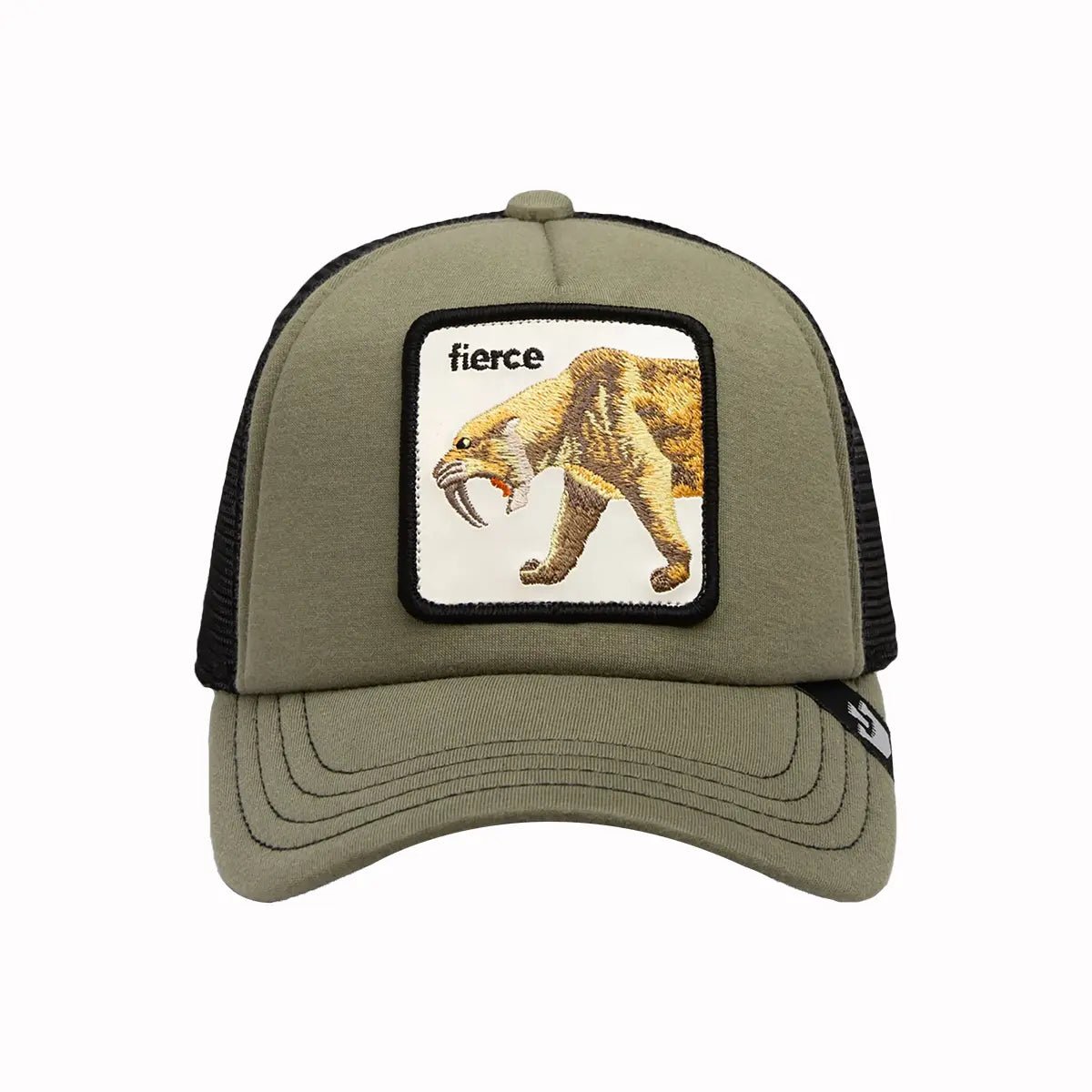 Kids Cat Teeth Trucker Hat - Fun Animal Design Baseball Cap for Boys & Girls - Perfect for Halloween, Costumes, and Outdoor Activities