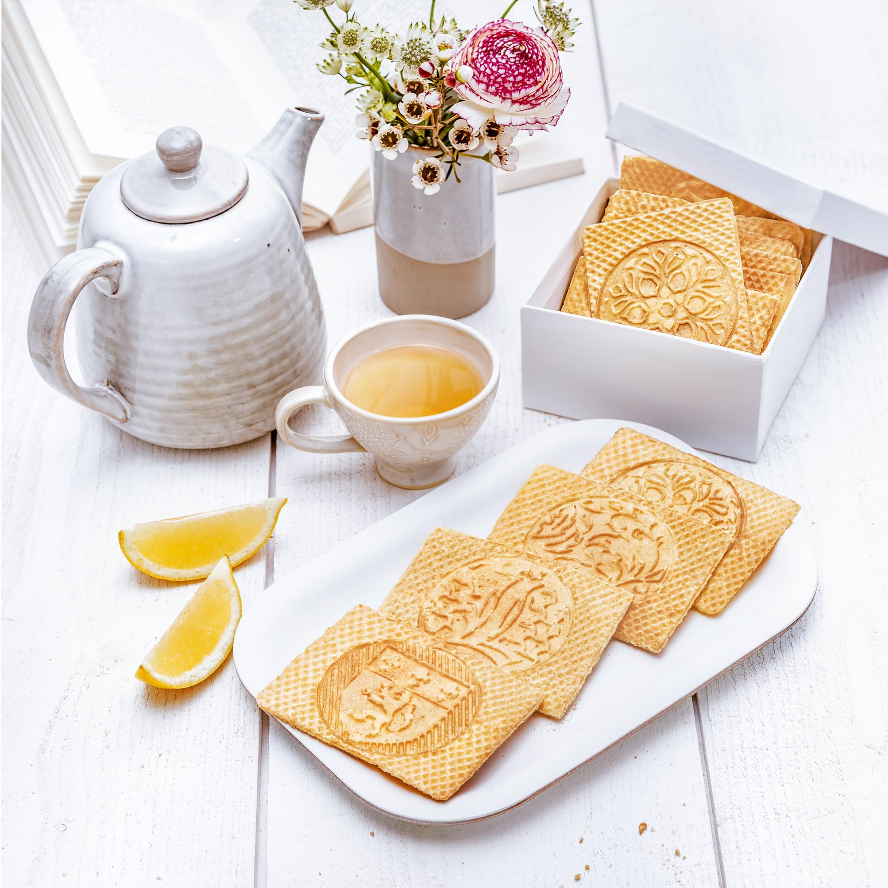 LAGRANGE 030242 Waffle Maker Replacement Plates - Aluminum Non-Stick Waffle Iron Plates for Easy Breakfast & Dessert Making - Perfect for Belgian Waffles, Pancakes, and Sandwiches