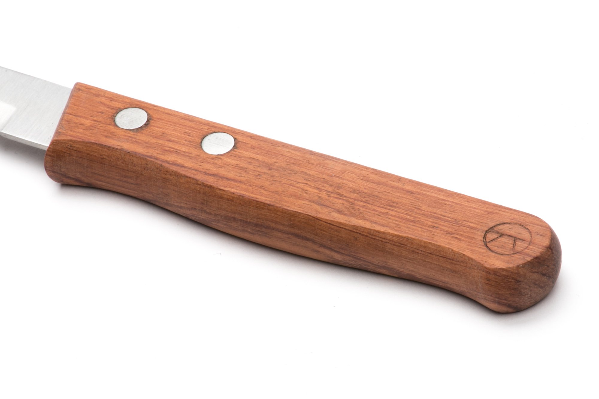 Premium Rosewood Handle Serrated Steak Knives Set of 6 - Sharp Stainless Steel Blades for Steak, Meat & BBQ - Perfect for Dining, Gifts & Restaurant Use