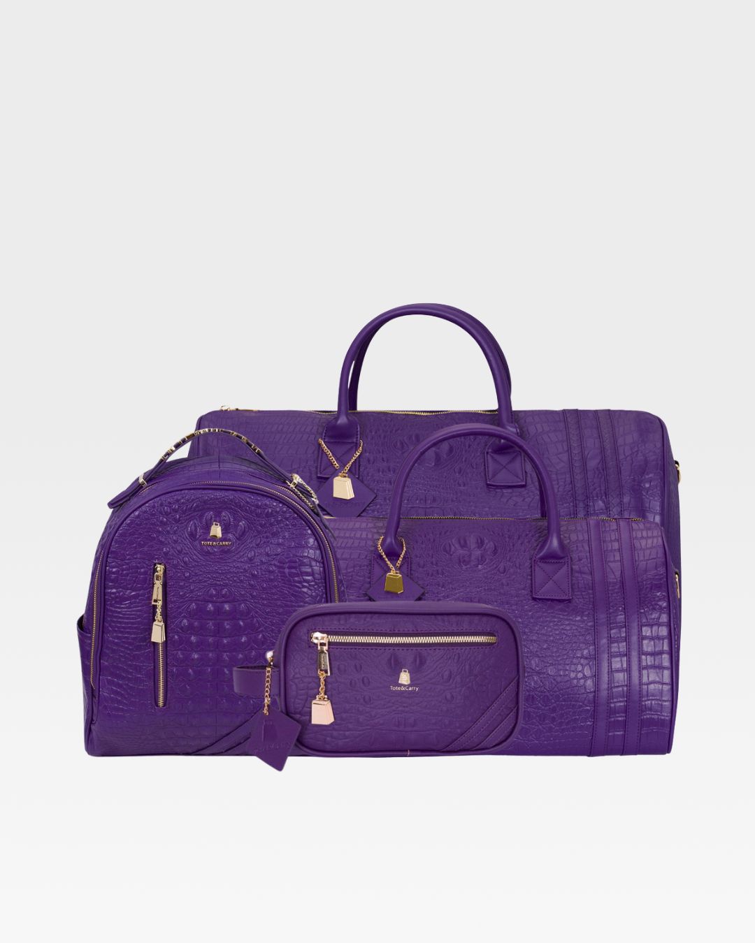 Apollo 2 BFF Travel Set - Purple Luggage & Accessories for Women | Perfect for Vacation, Road Trips & Airplane Carry-On