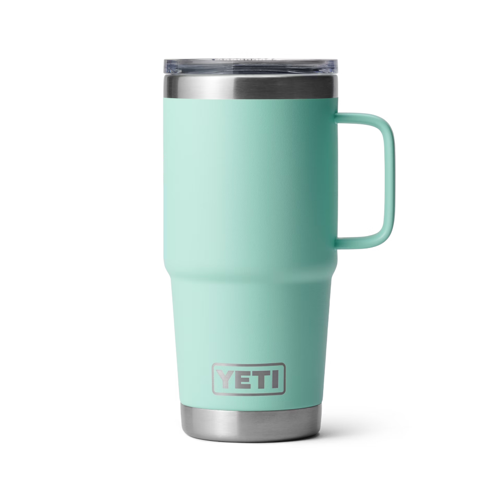 20 oz Rambler Travel Mug with Stronghold™ Lid - Leak-Proof Insulated Stainless Steel Tumbler for Coffee, Tea & Hot/Cold Drinks - Perfect for Commuting, Camping & Outdoor Adventures