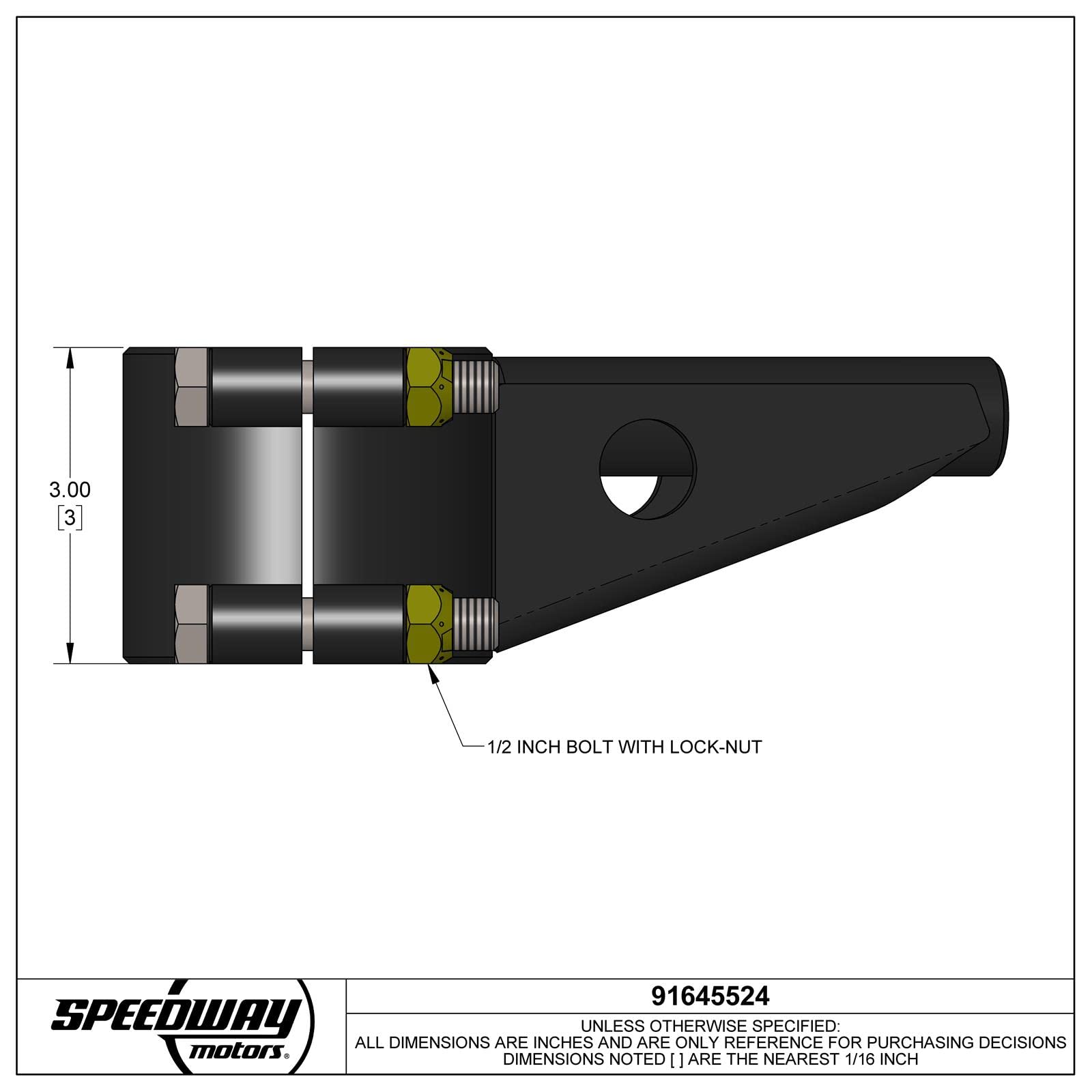 3 Inch Panhard Bar Bracket - Heavy Duty Tube Clamp for Off-Road Vehicles & Suspension Upgrades | Perfect for Jeep, Truck & 4x4 Customization