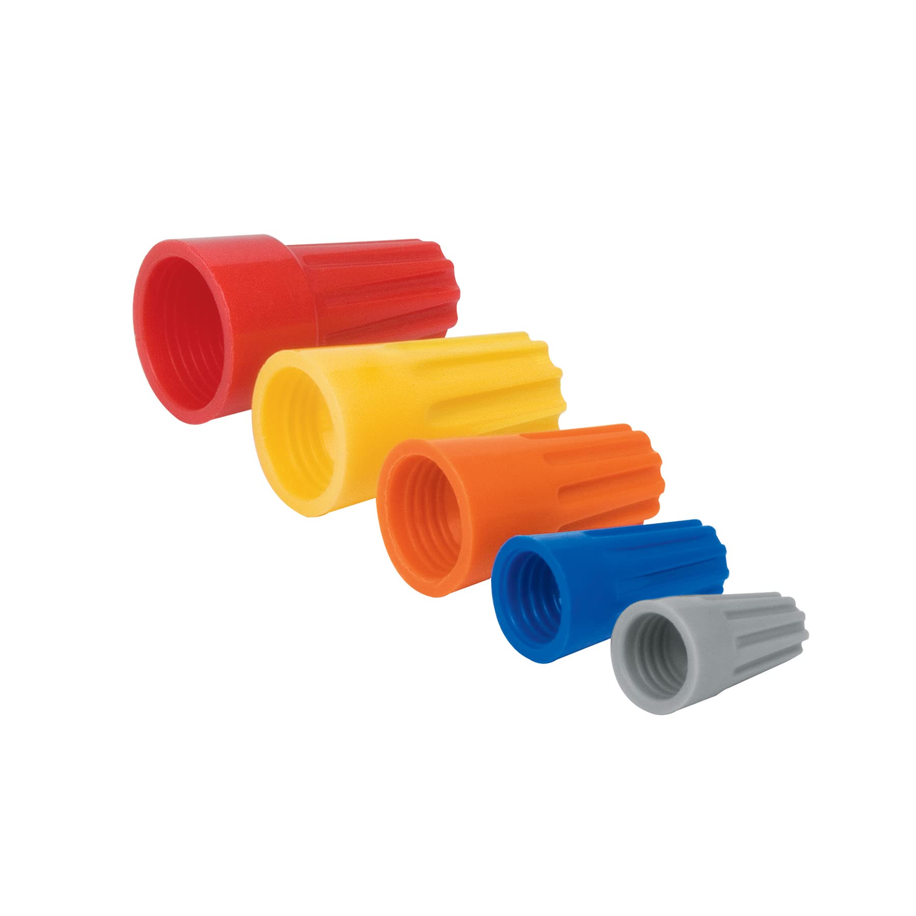 20 Pcs #0-80 Hex Plastic Wire Connectors - Electrical Wire Nuts for Secure Wiring Connections - Ideal for Home Electrical Projects, DIY Repairs, and Professional Installations