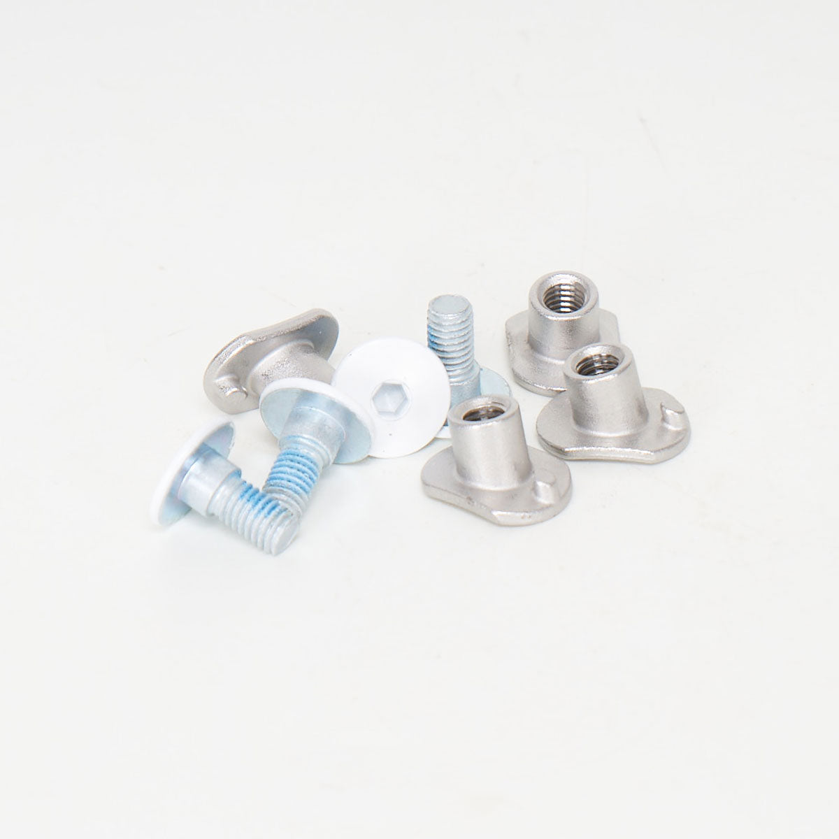 Aeon Replacement Cuff Screw Set for Rollerblades - Gen II White - Compatible with Inline Skates & Aggressive Skating Accessories