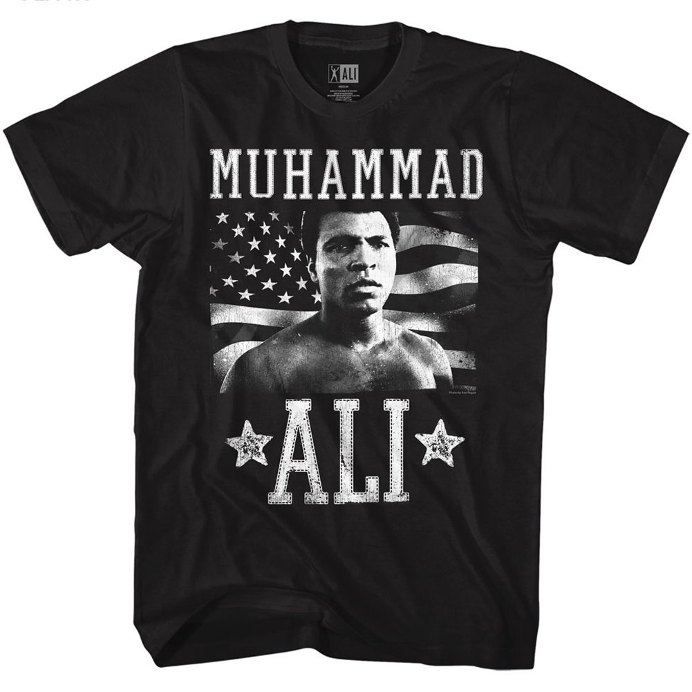 Muhammad Ali Black T-Shirt for Men - Vintage Boxing Tee for Fans & Collectors | Perfect for Gifts, Casual Wear & Sports Events