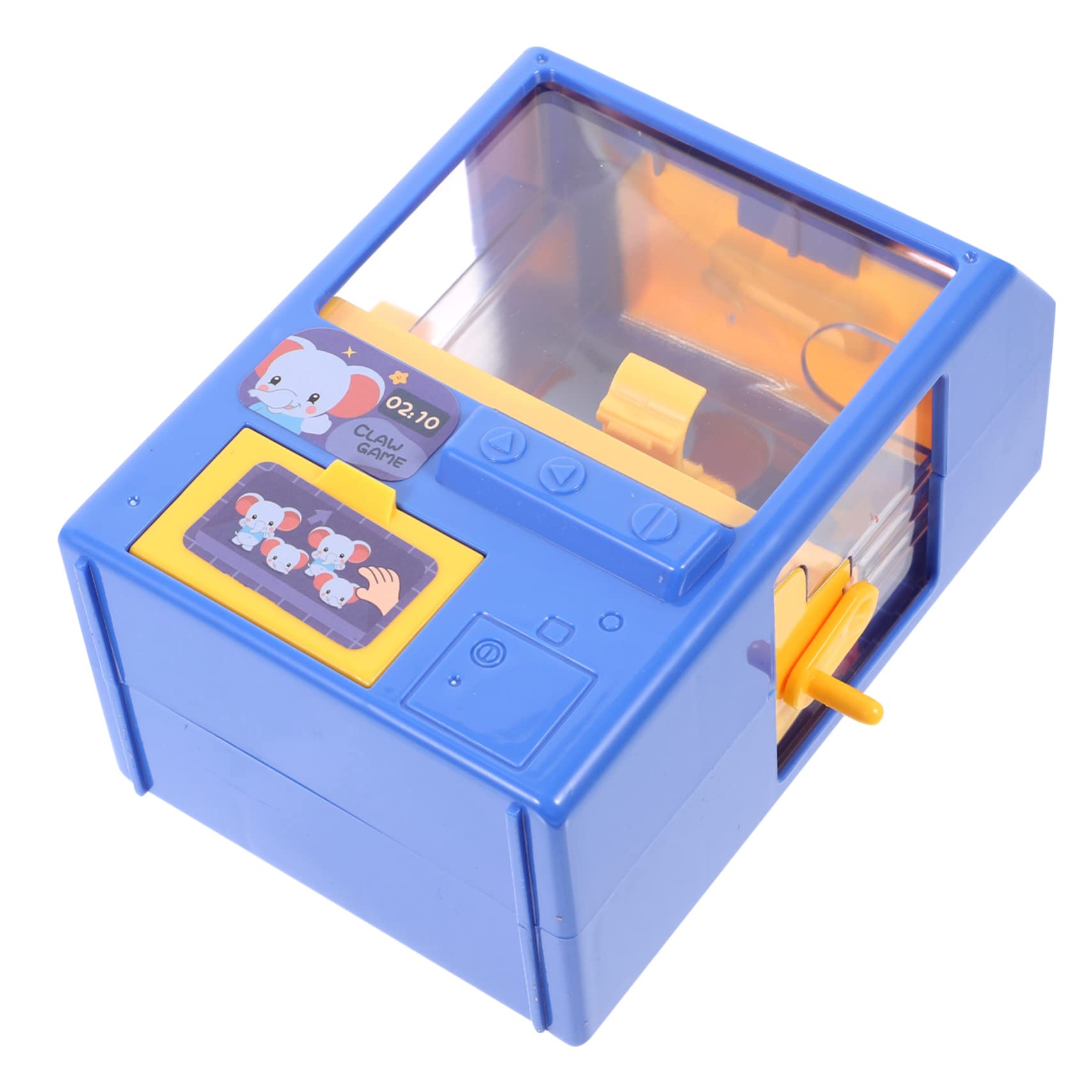 Jojofuny Mini Claw Machine Toy Set - Portable Arcade Game with Candy Grabber for Kids, Fun Interactive Children's Gift for Birthday Parties, Carnival Prizes & Family Game Nights