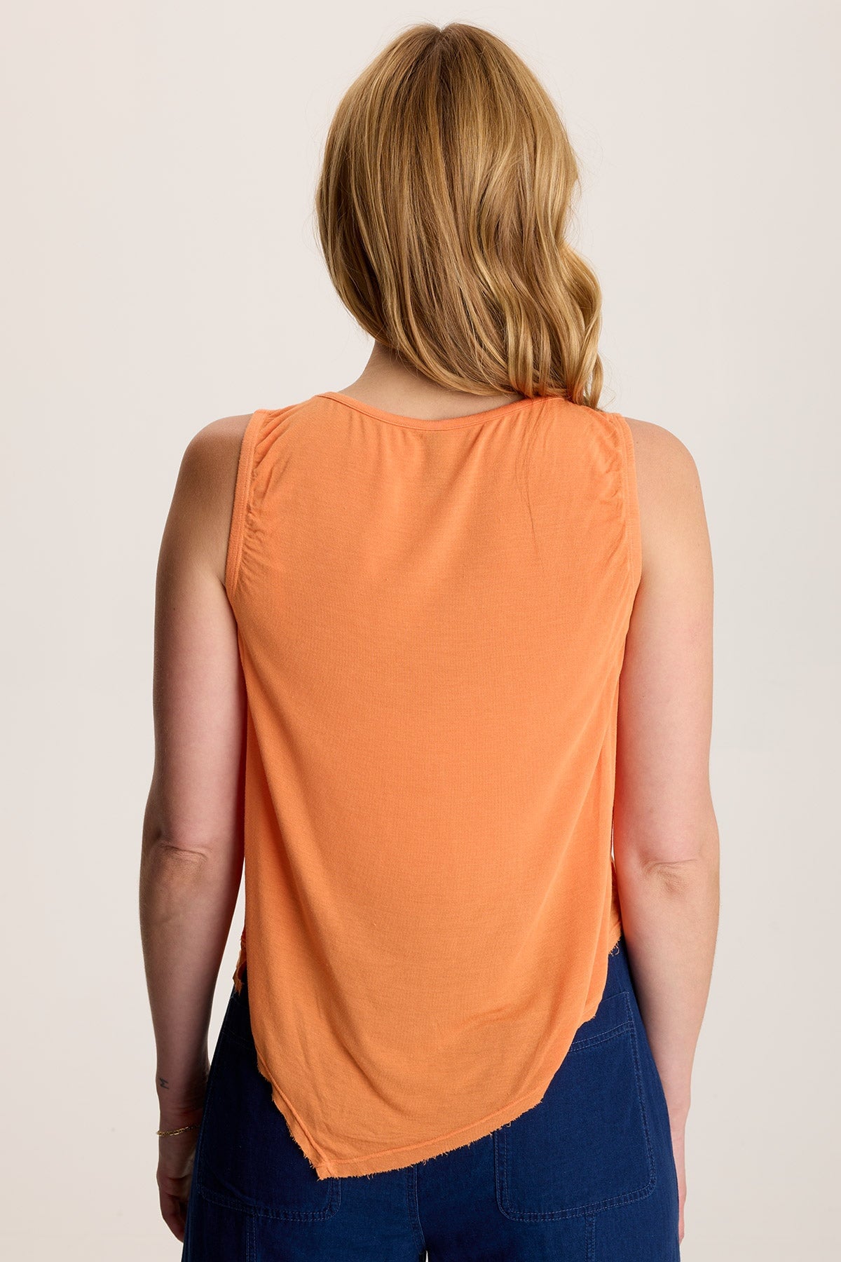 Leka Women's High Boatneck Tank Top - Soft Stretchy Casual Sleeveless Shirt for Everyday Wear, Workout, and Layering