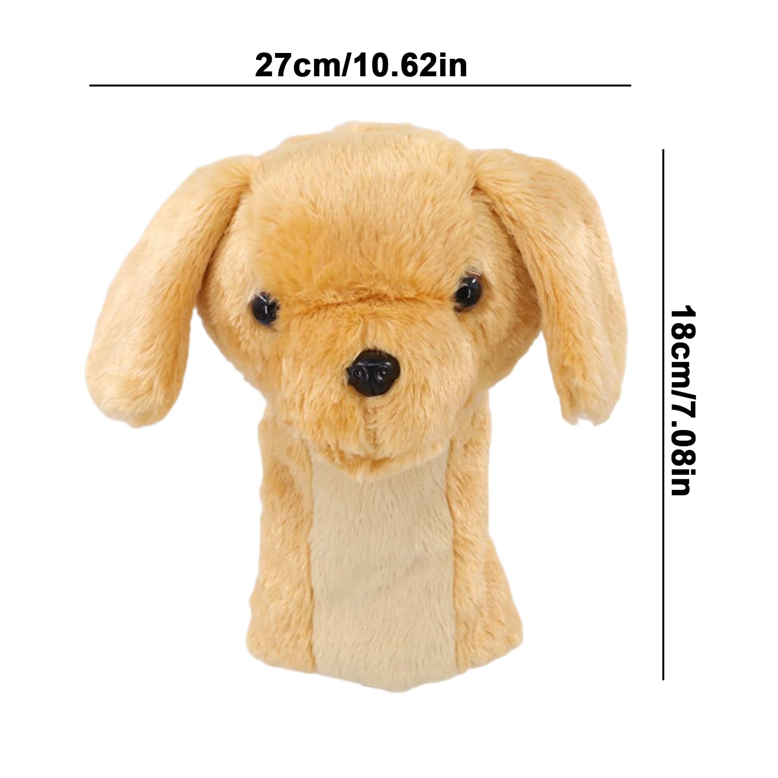 Golf Club Head Covers - Adorable Dog Design Doodle Headcovers | Soft & Protective Golf Club Protectors for Irons & Woods | Perfect Gift for Golf Lovers & Dog Owners