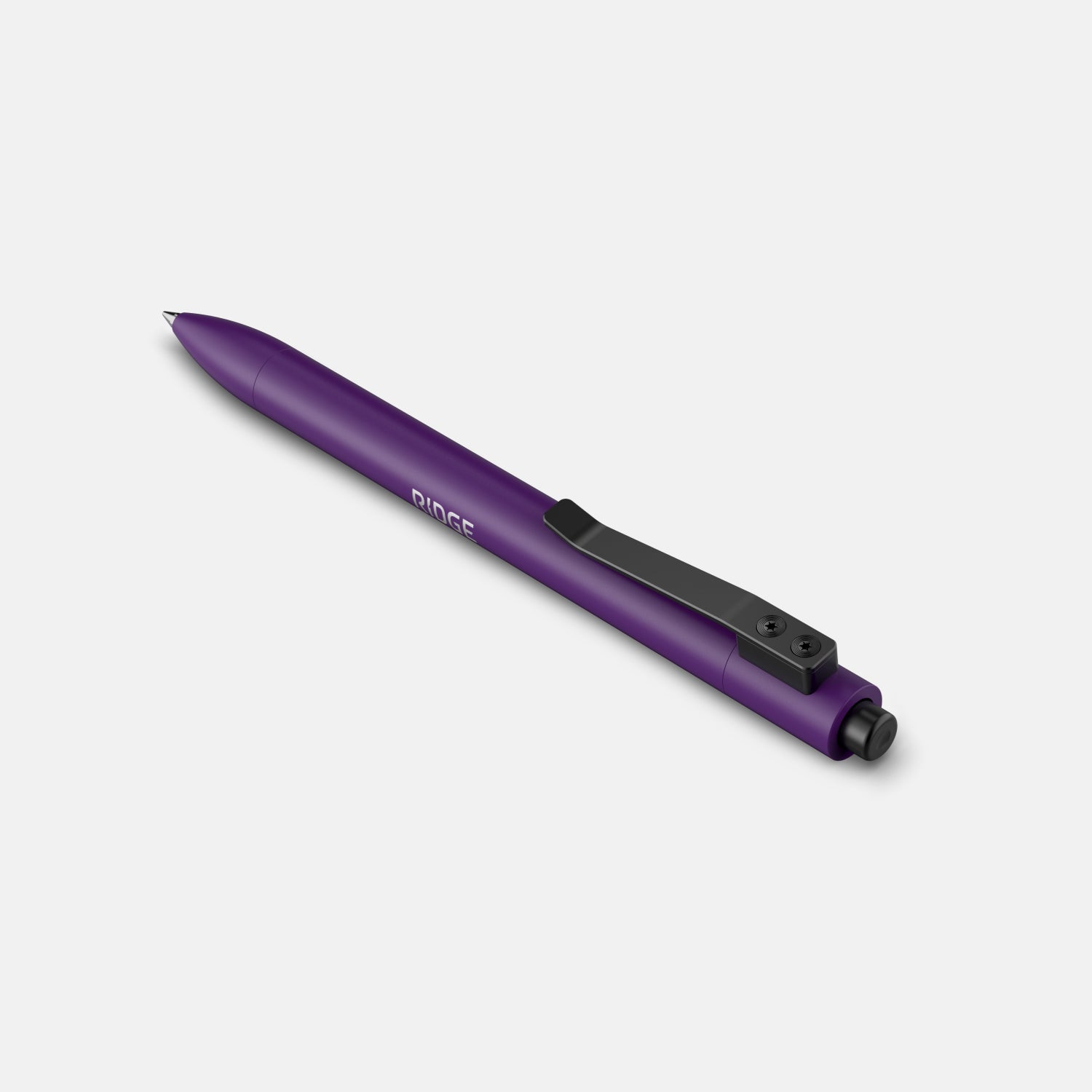 Premium Ridge Click Pen - Alaska Twilight Finish | Smooth Writing Ballpoint Pen for Office, School & Everyday Use | Durable & Stylish Gift for Professionals & Students