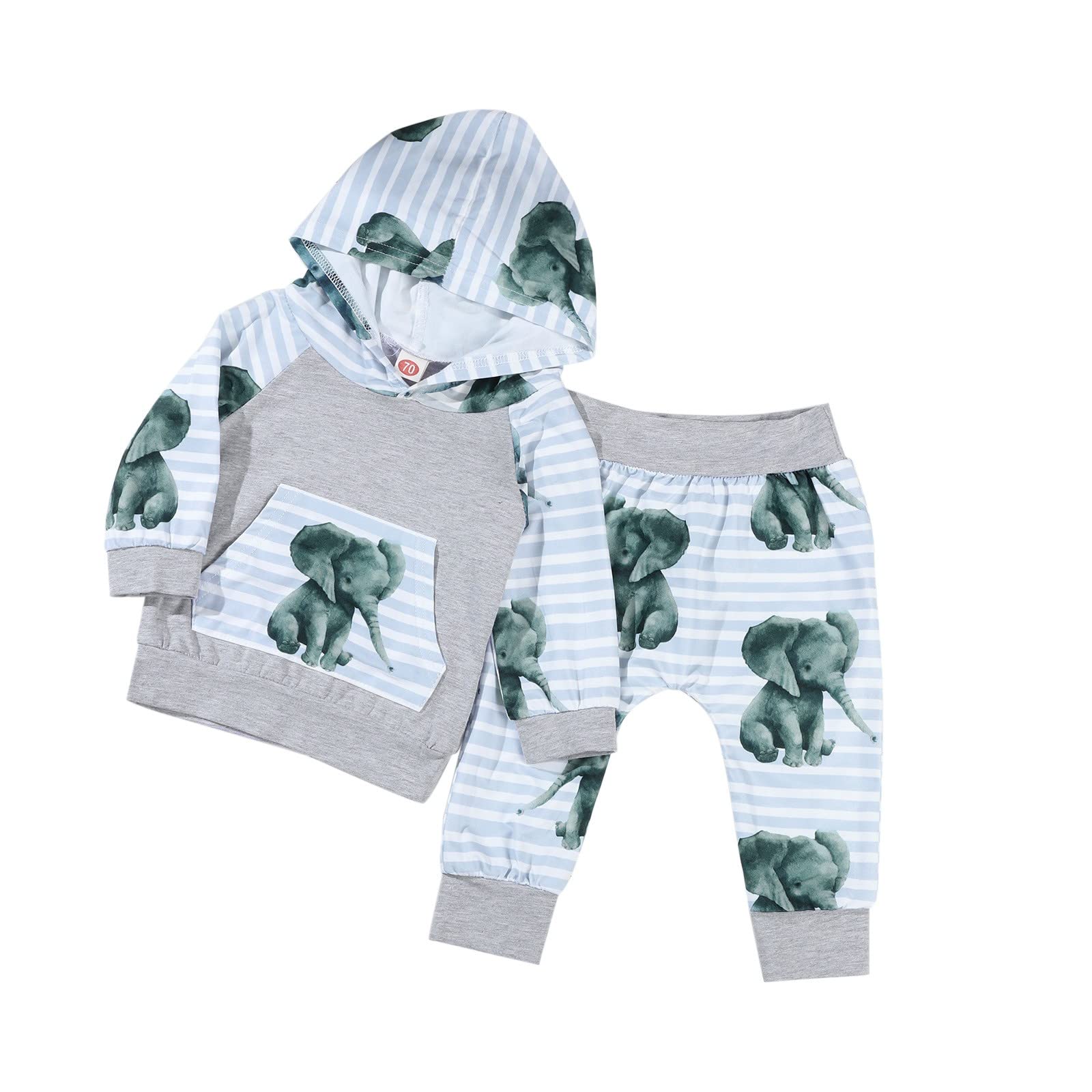**7-8 Year Old Girls' Autumn Tracksuit Set - Hooded Jacket & Pants Outfits for Kids - Cute Baby Boy & Girl Clothes - Perfect for School, Playdates & Outdoor Activities**