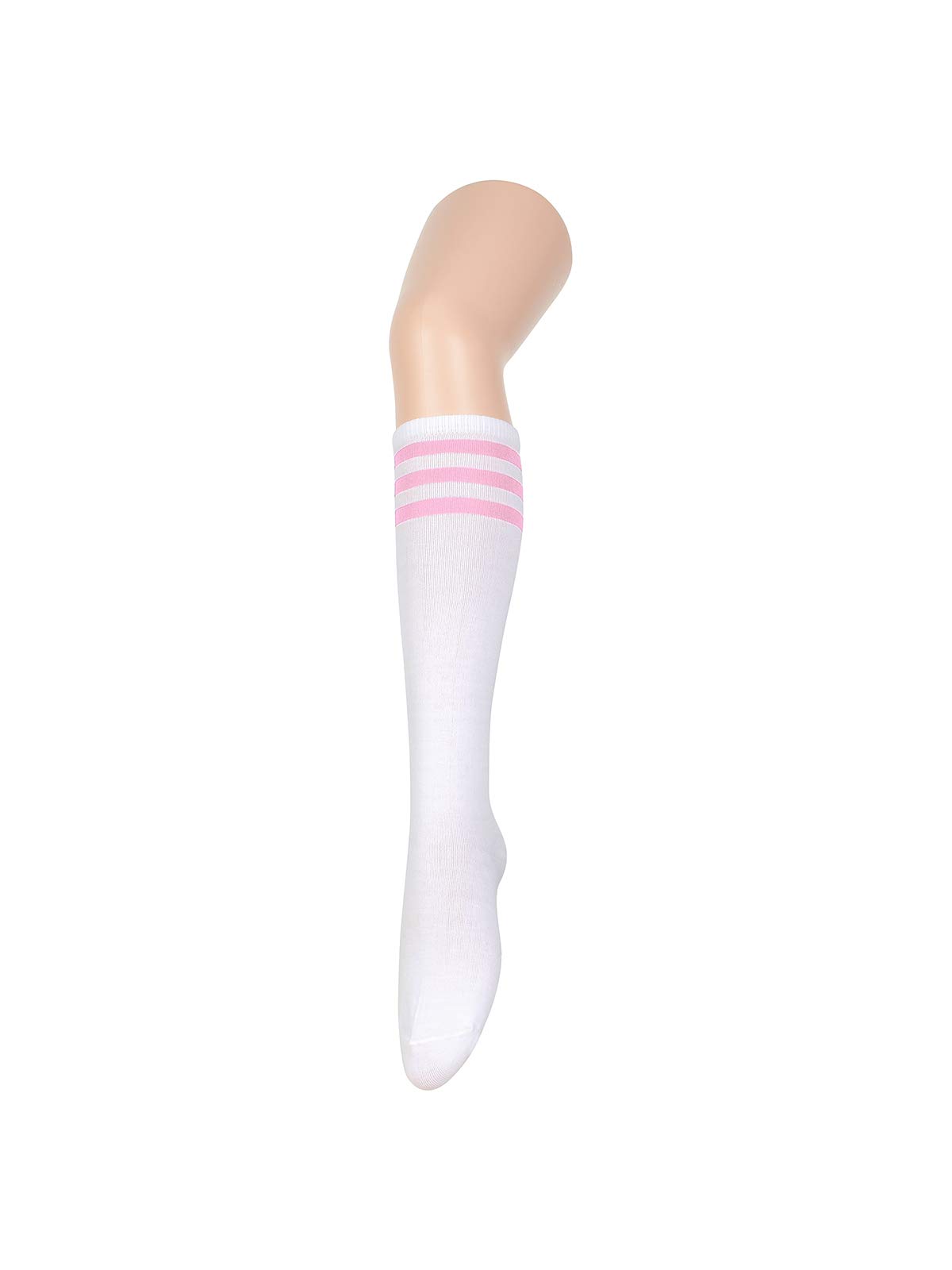 Century Star Women's Knee High Compression Socks - Athletic Running & Casual Wear - Breathable Long Tube Socks with Triple Stripes Design - Perfect for Sports, Workouts, and Everyday Comfort