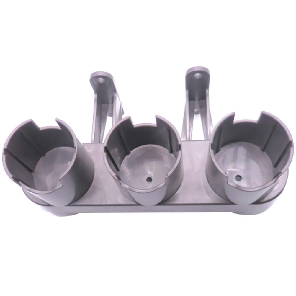 Hemoton Vacuum Cleaner Brush Holder - Wall Mount Storage Rack for Cleaning Accessories