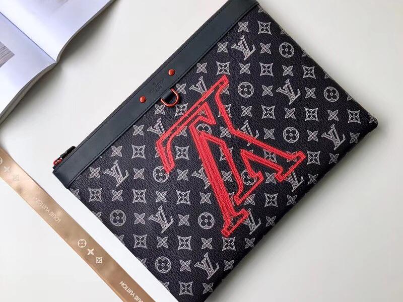 Authentic LV Discovery Pochette Monogram Upside Down Canvas Crossbody Bag - Perfect for Travel, Shopping & Everyday Use