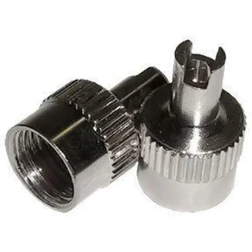AA Metal Screwdriver Valve Cap (100-Pack) - Durable Tire Valve Stem Caps for Cars, Trucks & Bikes - Perfect for Automotive Repair, Maintenance & Customization