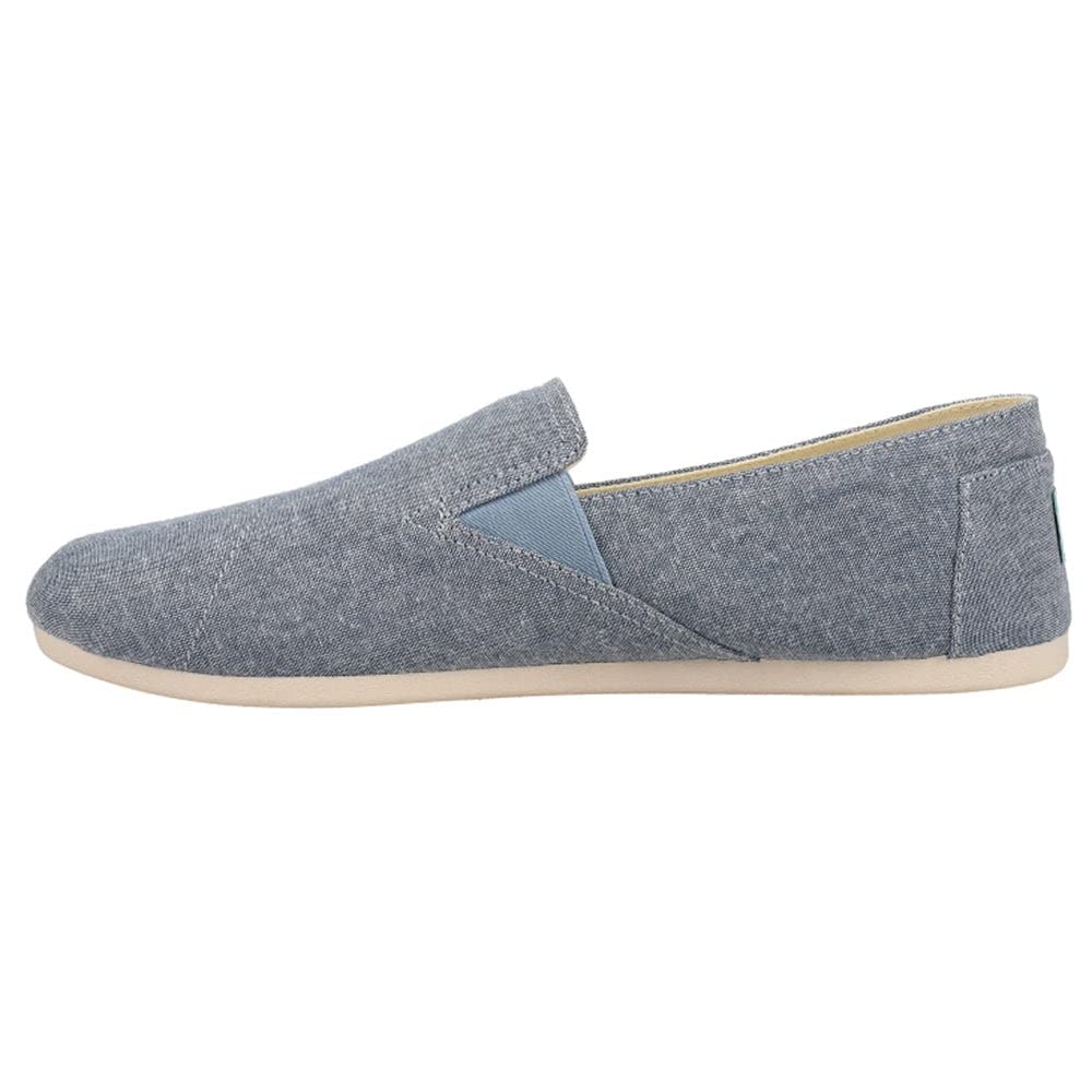 TOMS Women's Redondo Slip-On Casual Flats - Comfortable Beige Loafers for Walking, Travel & Everyday Wear