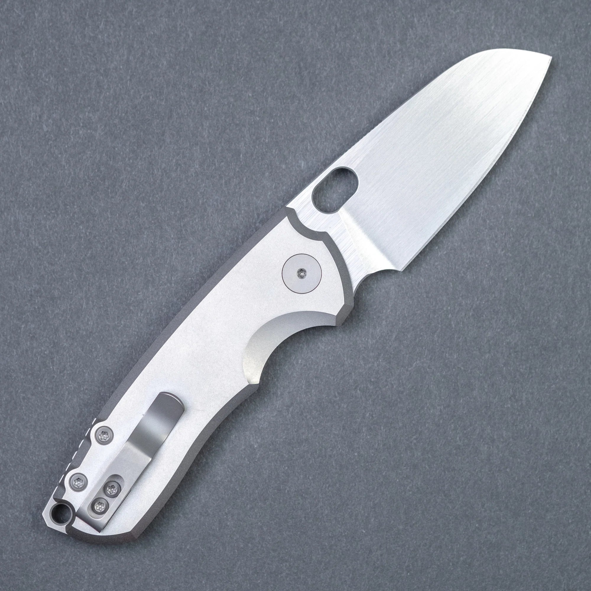 Urban EDC F5.5 Titanium Pocket Knife - Premium M390 Steel Blade with Hand-Rubbed Finish | Perfect for Everyday Carry, Outdoor Adventures & Survival Gear