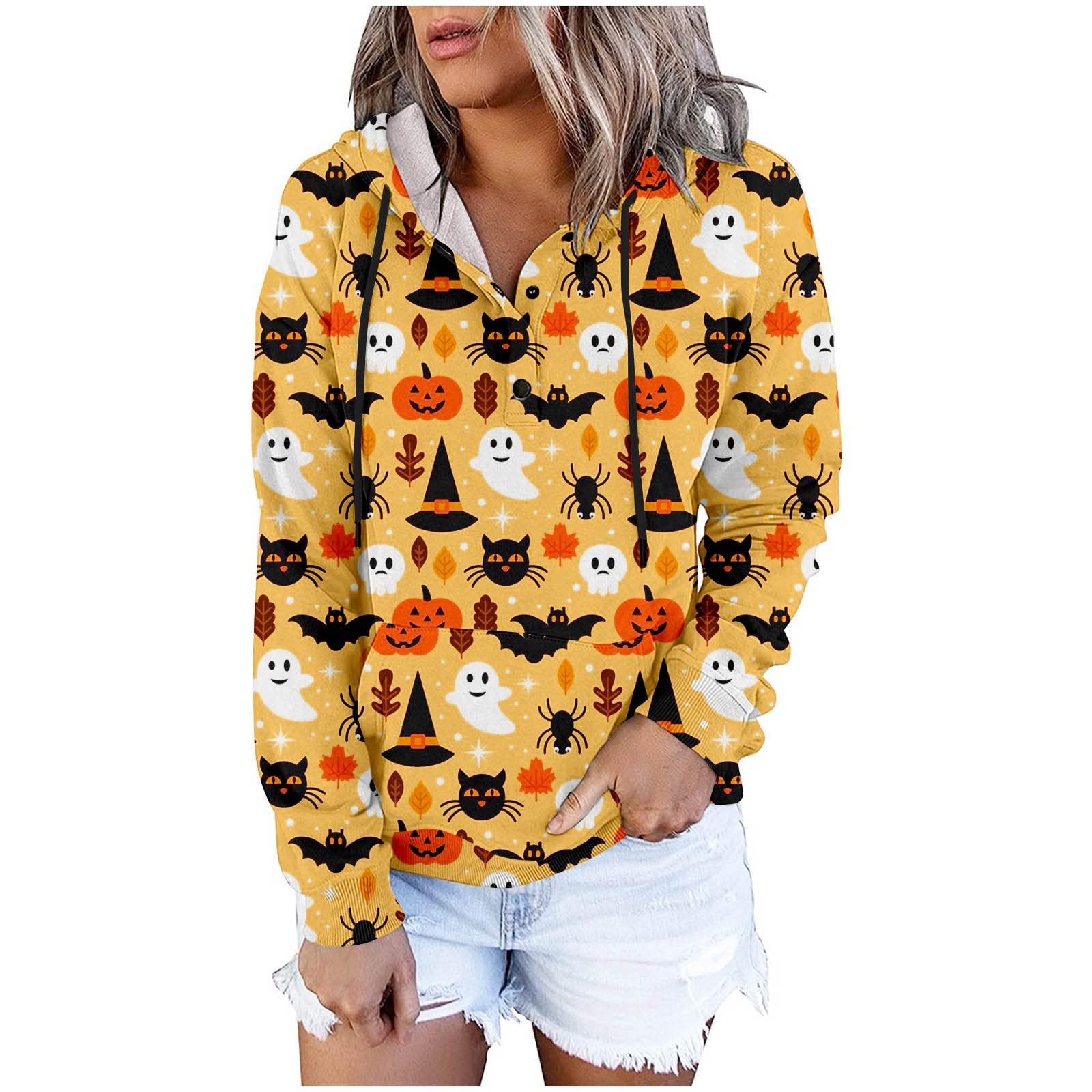 Women's Printed Oversized Workout Shirt - Gym & Office Wear