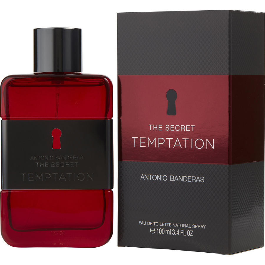 Antonio Banderas The Secret Temptation 100ML Eau de Toilette Spray for Men - Fresh & Sensual Cologne for Date Night & Special Occasions