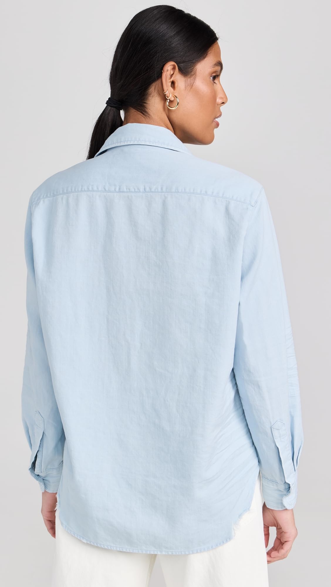 Frank & Eileen Women's Relaxed Button Up Shirt - Soft Cotton Long Sleeve Casual Blouse for Work, Office & Everyday Wear | Perfect for Business Casual, Date Night & Weekend Outfits