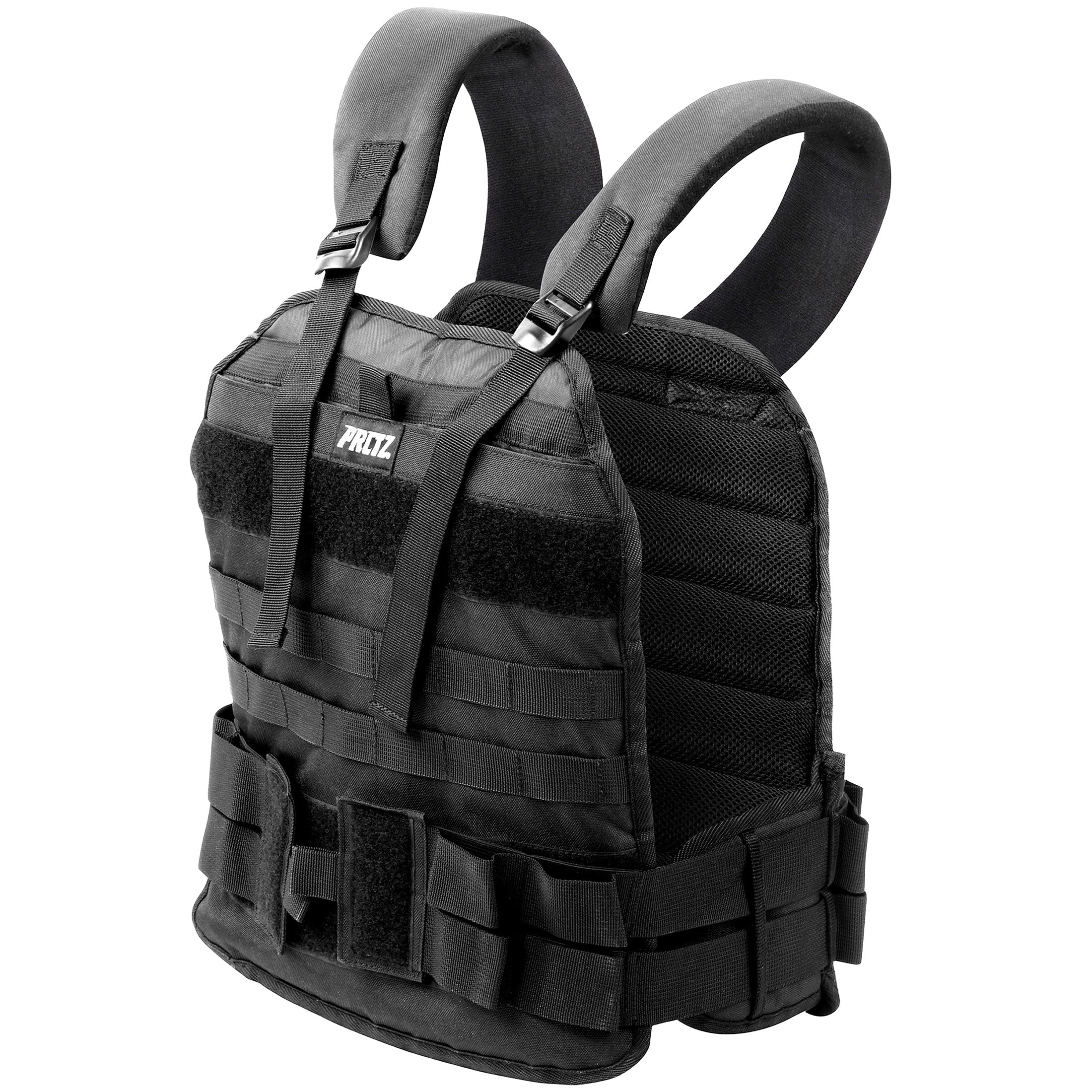 PRCTZ Adjustable Weighted Vest for Men & Women - 4-60 lbs Adjustable Weight - Strength Training, Running, Hiking & Fitness Workouts - Perfect for Home Gym, CrossFit & Outdoor Activities
