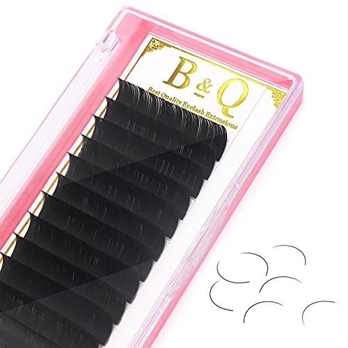 Premium Handmade Classic Eyelash Extensions C-0.07-16MM, D Curl Individual Lashes for Natural Volume & Length – Perfect for Bridal, Party & Everyday Glam Looks