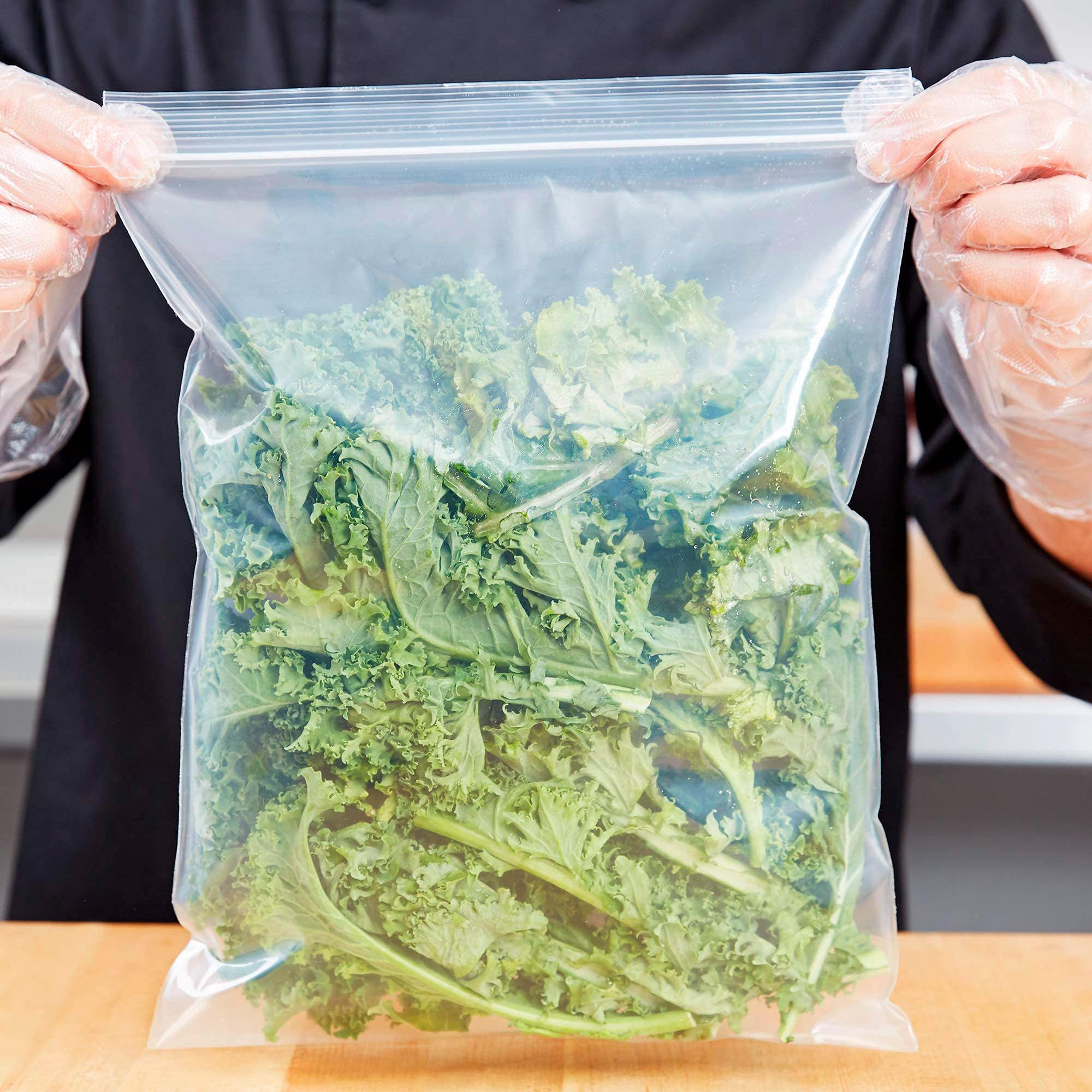 1000 Pack 8x10 Inch Clear Reclosable Zipper Bags - 2 Mil Thick High Clarity Polypropylene Resealable Plastic Bags for Food Storage, Crafts, Office Supplies & Retail Packaging