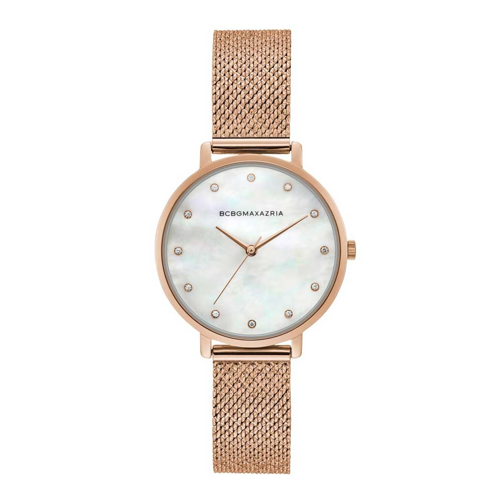 BCBGMAXAZRIA BG50996002 Women's Luxury Watch - Elegant Stainless Steel Bracelet, Water Resistant, Perfect for Office, Party & Everyday Wear