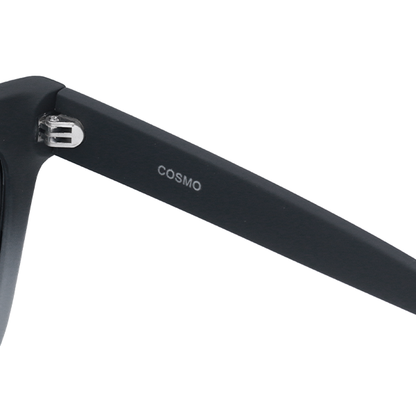 Cosmo Black & Grey Prescription Glasses - Stylish & Comfortable Eyewear for Men & Women | Perfect for Reading, Working & Daily Use