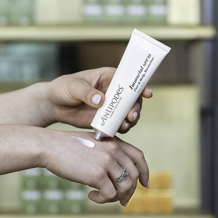 Antipodes Immortal SPF 15 Skin Brightening Face & Body Moisturizer - Hydrating Daily Cream for Radiant Skin | Perfect for Morning Routine & Sun Protection