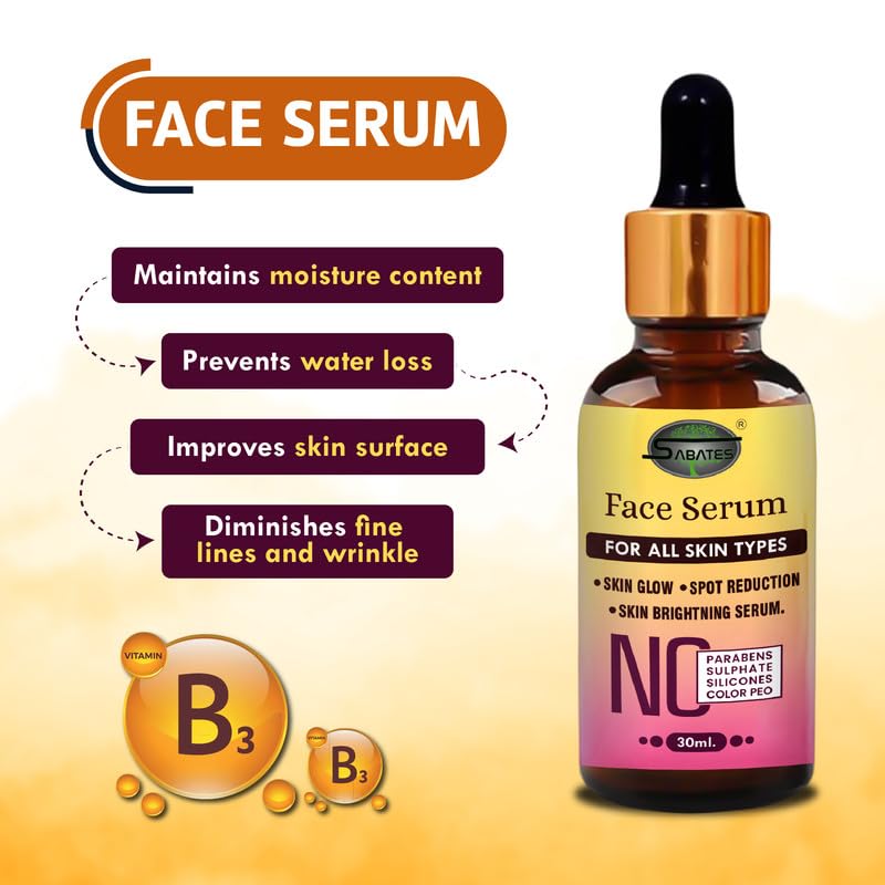 Best Vitamin C Face Serum for Glowing & Radiant Skin | Anti-Aging Serum with High Potency | Brightening & Hydrating Facial Treatment for Day & Night Use | Perfect for Dry, Dull Skin & Fine Lines