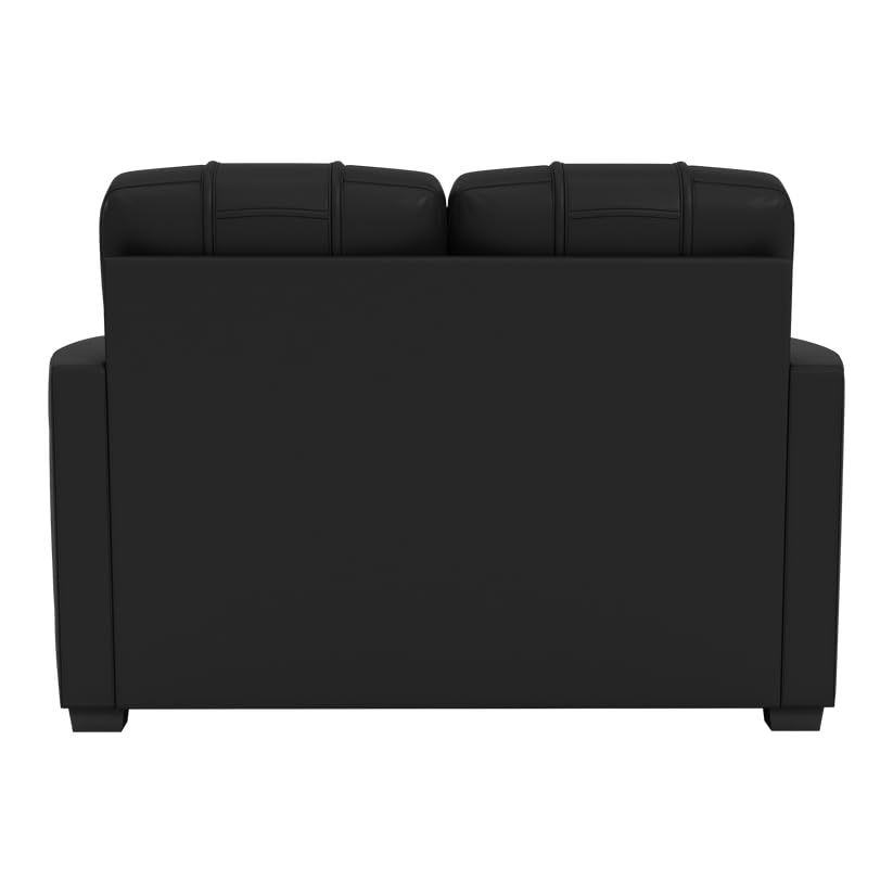 Toronto Raptors Red Logo Loveseat - Comfortable NBA Basketball Team Themed Sofa for Living Room, Game Room & Man Cave Decor