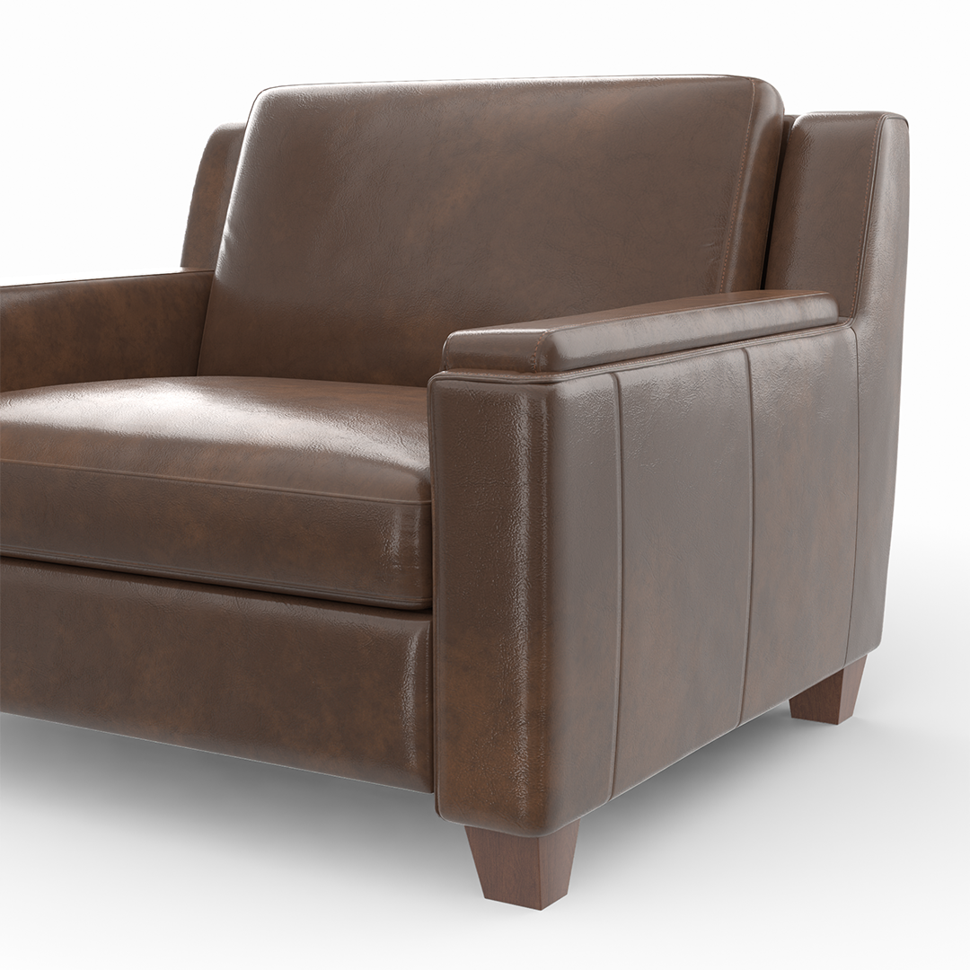 Malmo Armchair with Twin Sleeper - Convertible Sofa Bed for Small Spaces | Perfect for Guest Rooms, Apartments & Home Offices