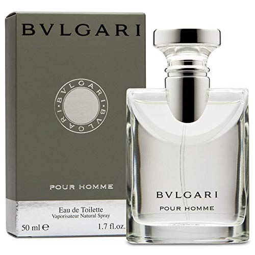 Bvlgari Pour Homme Men's Eau De Toilette Spray - Fresh & Elegant Cologne for Men - Perfect for Daily Wear, Office & Special Occasions